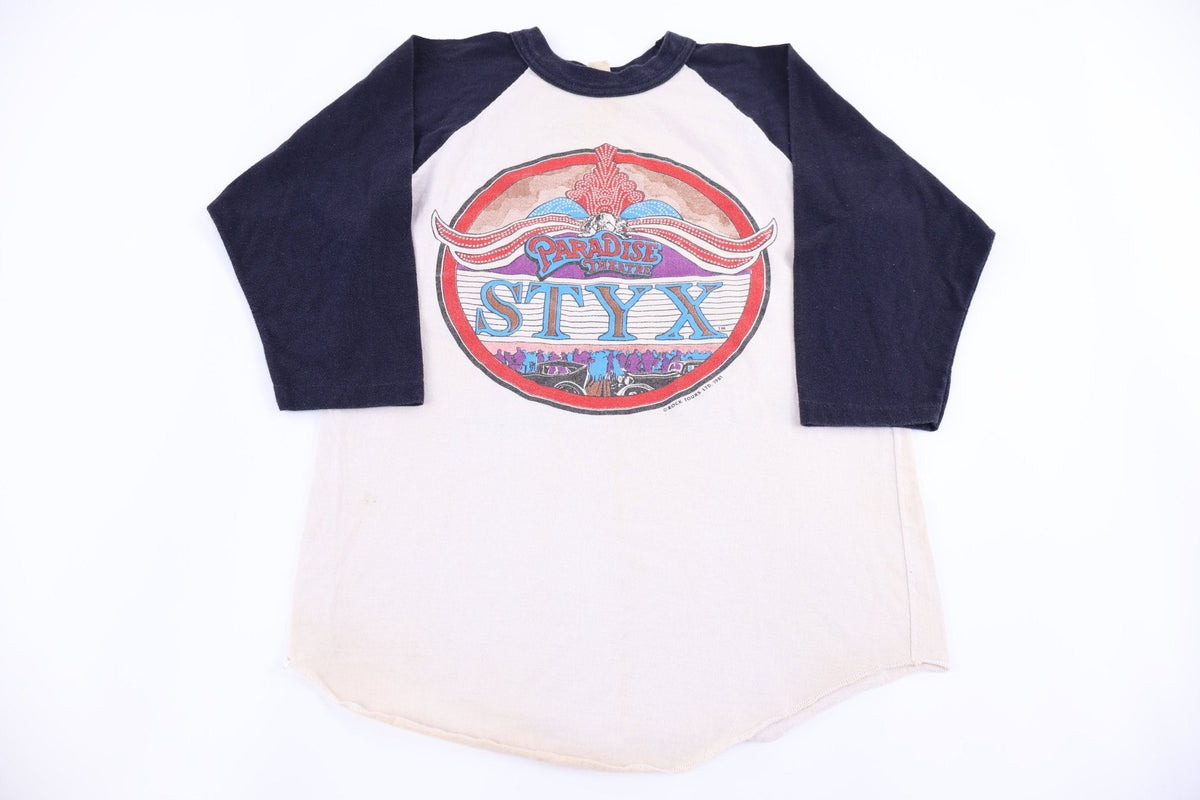 1981 Styx Paradise Theatre Show Raglan T-shirt product image 1
