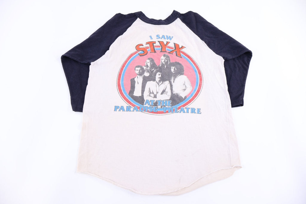 1981 Styx Paradise Theatre Show Raglan T-shirt product image 2
