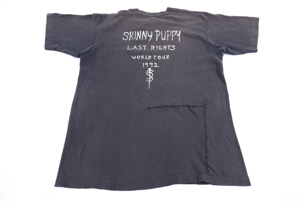 1992 Skinny Puppy Last Rights Tour T-shirt product image 2