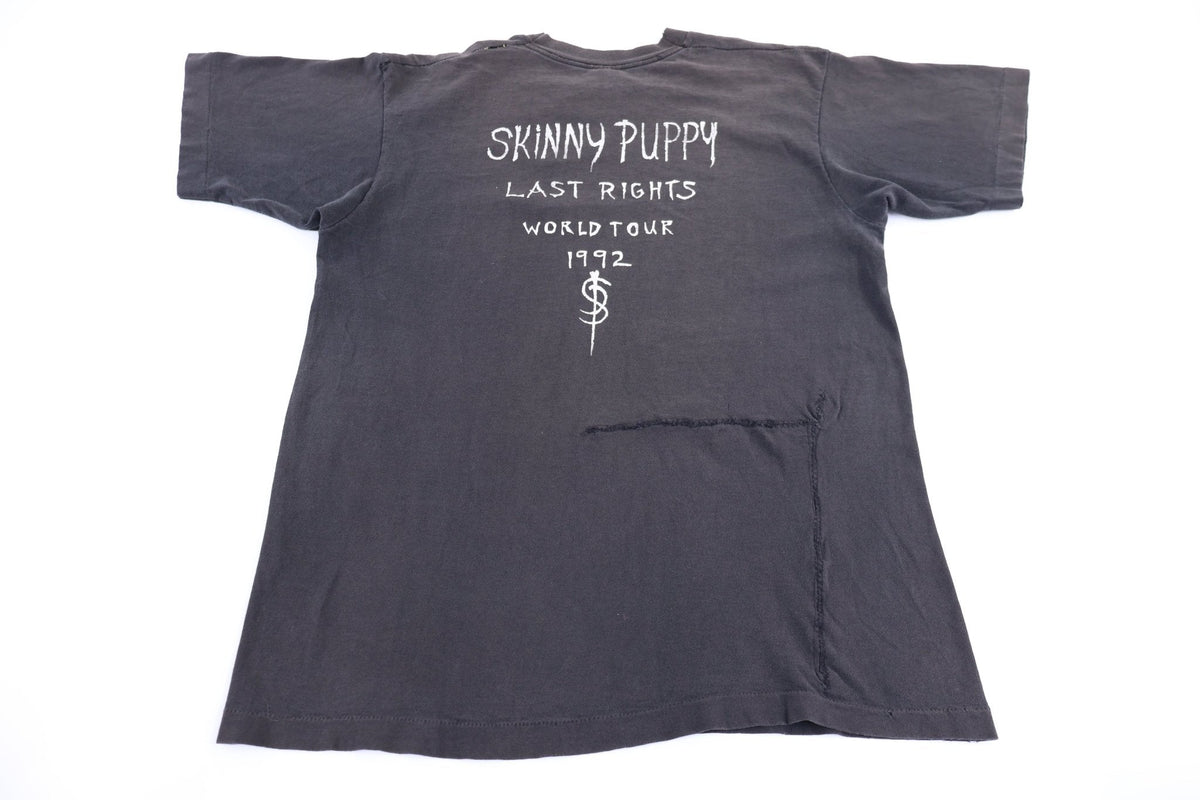 1992 Skinny Puppy Last Rights Tour T-shirt product image 2