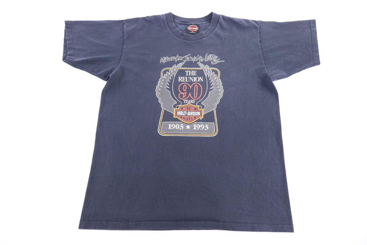 1993 Harley Davidson Motorcycles The Reunion T-shirt product image 1