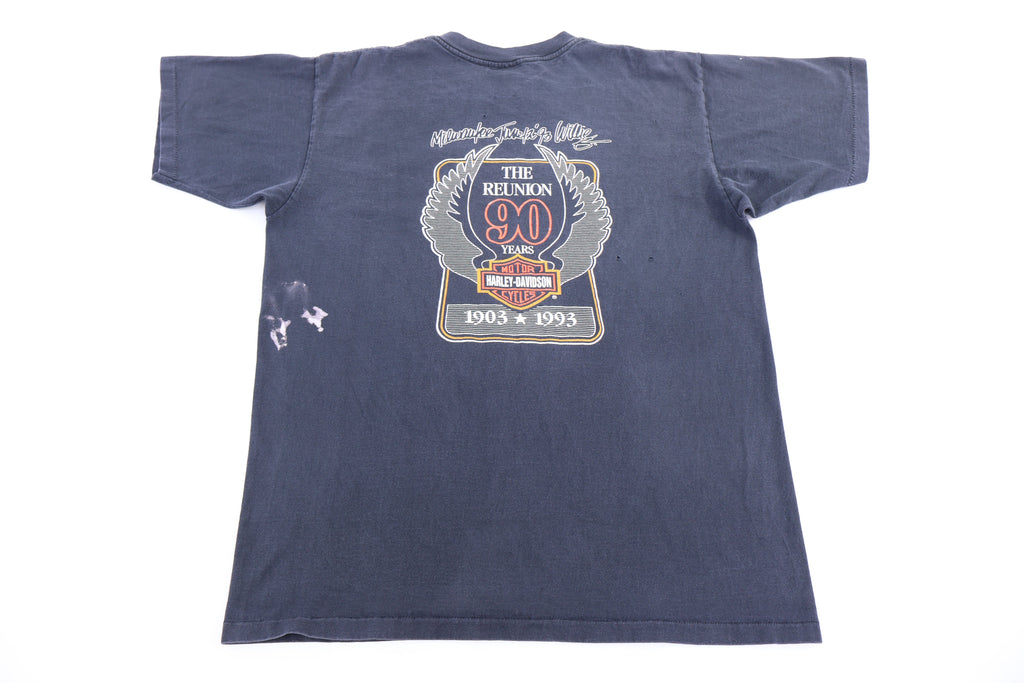1993 Harley Davidson Motorcycles The Reunion T-shirt product image 2