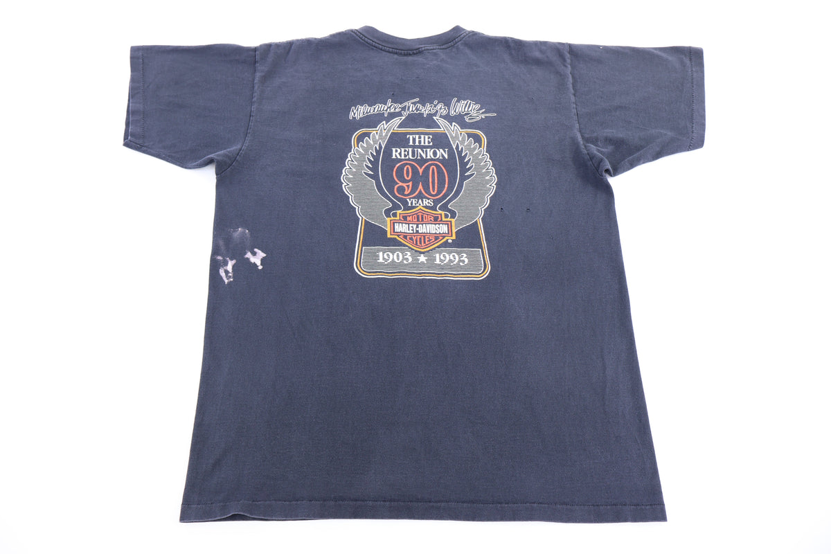 1993 Harley Davidson Motorcycles The Reunion T-shirt product image 2