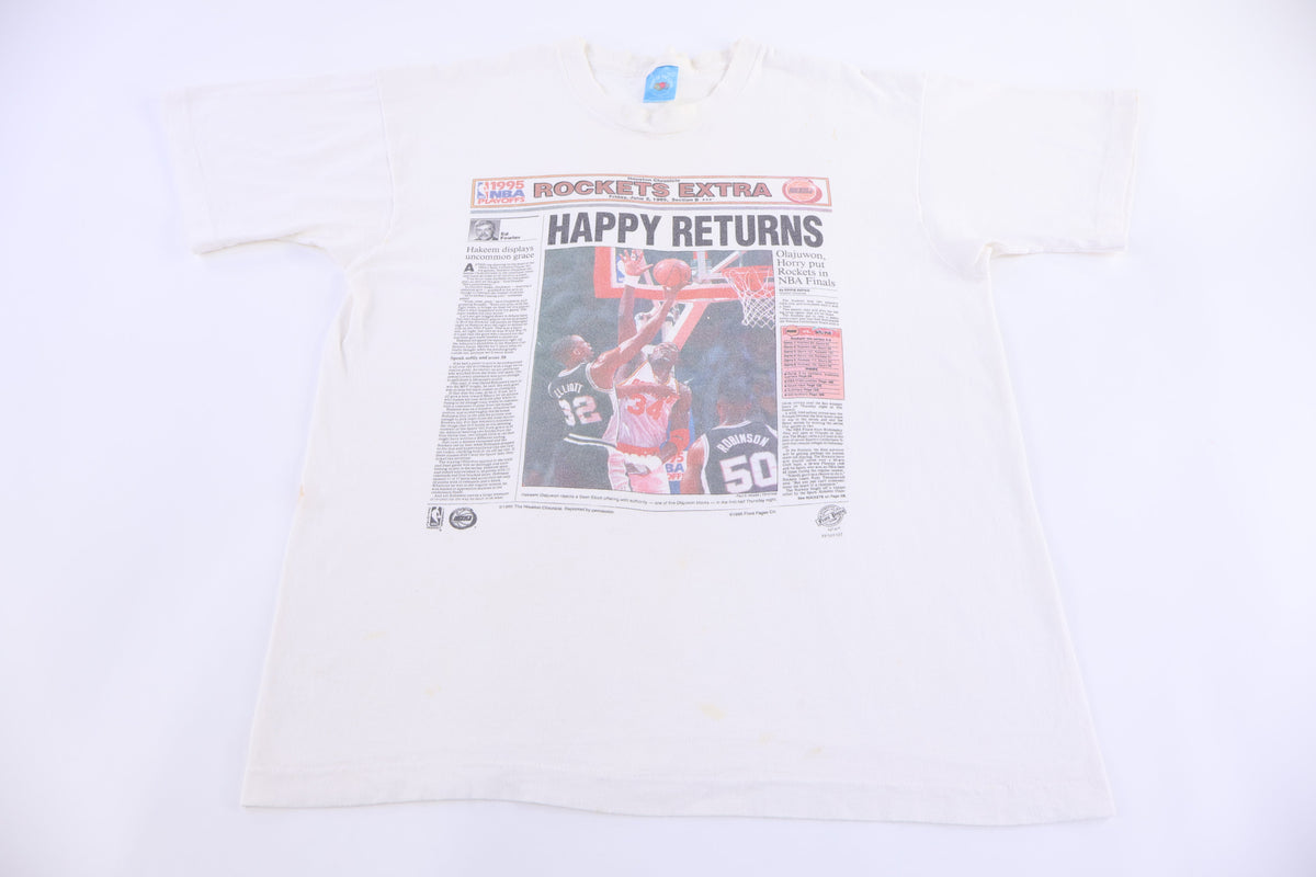 1995 Houston Rockets Basketball NBA Finals Happy Returns product image 1