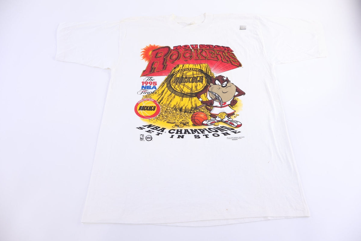 1995 Houston Rockets Basketball NBA World Champions T-shirt product image 1
