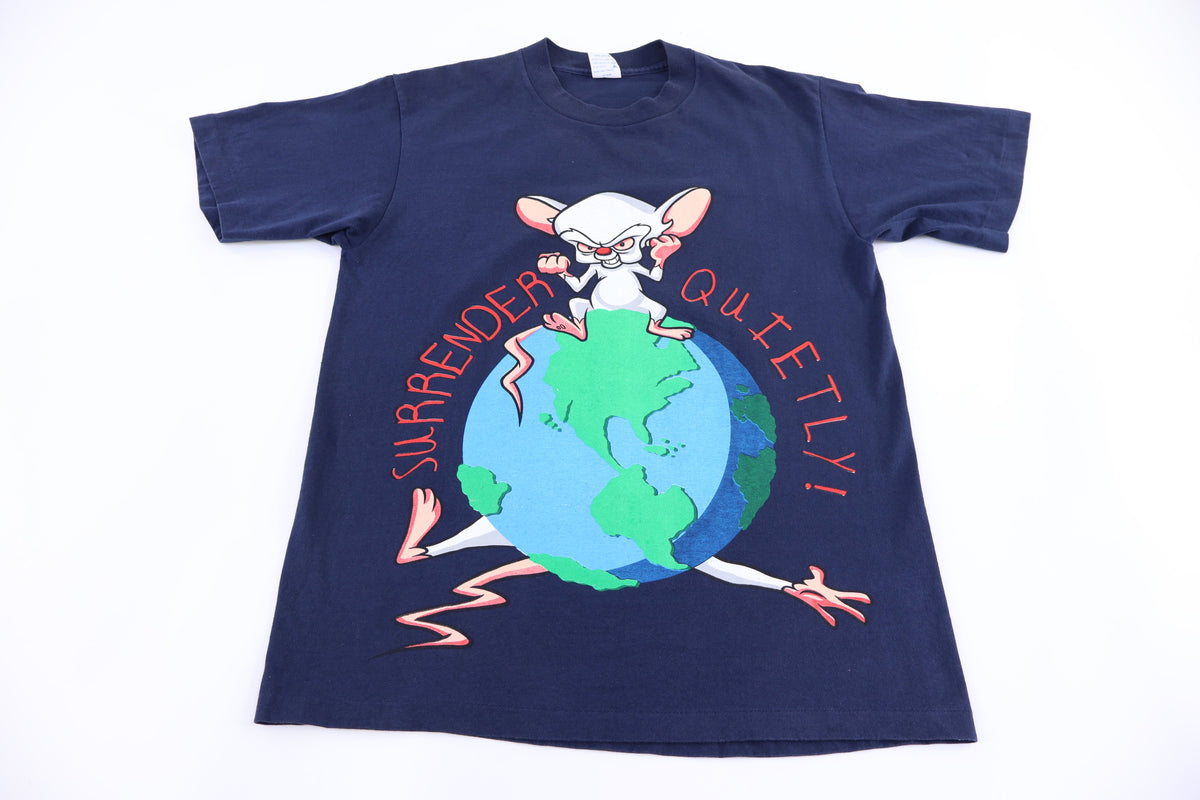 1995 Pinky And The Brain Surrender Quietly T-shirt product image 1