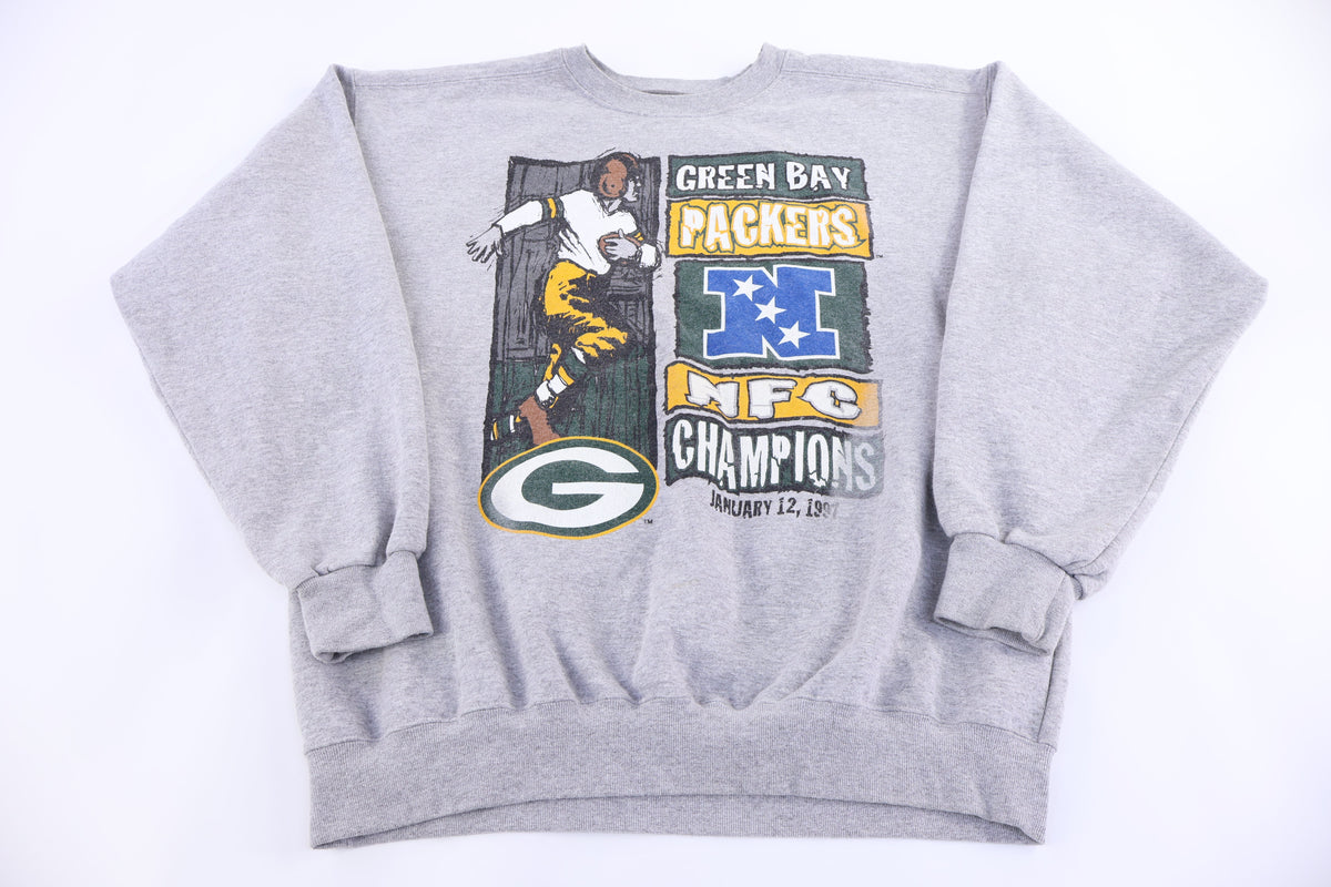 1997 Green Bay Packers NFC Champions Sweatshirt product image 1