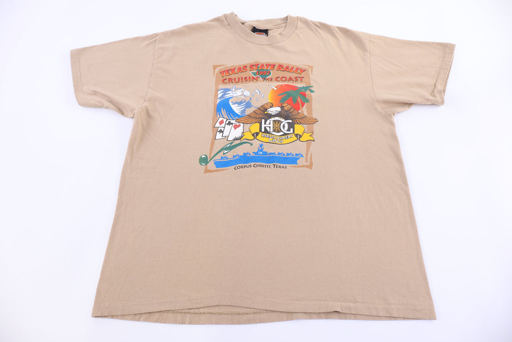 1997 Harley Davidosn Motorcycles Texas State Rally T-shirt product image 1