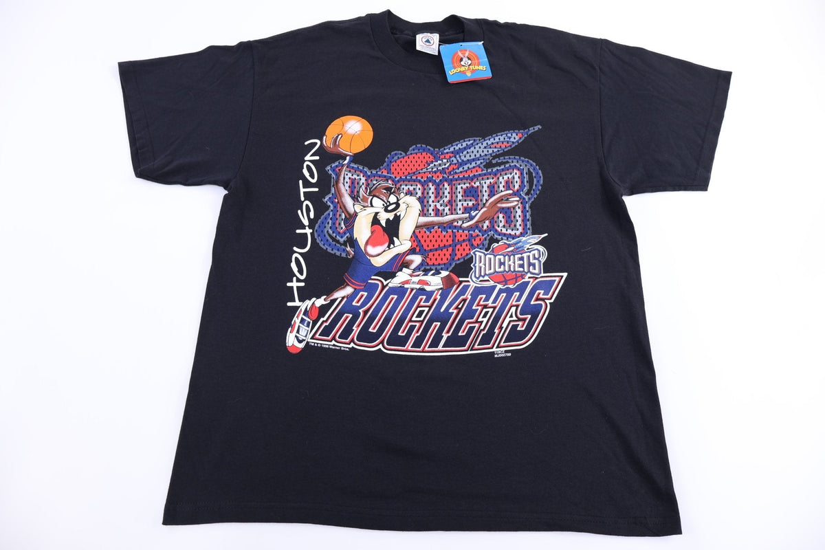 1998 Houston Rockets Basketball Taz the Devil T-shirt product image 1