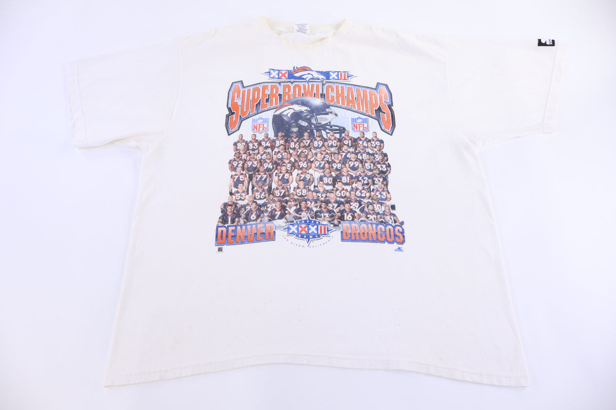 1998 Super Bowl Champions Denver Broncos Football T-shirt product image 1