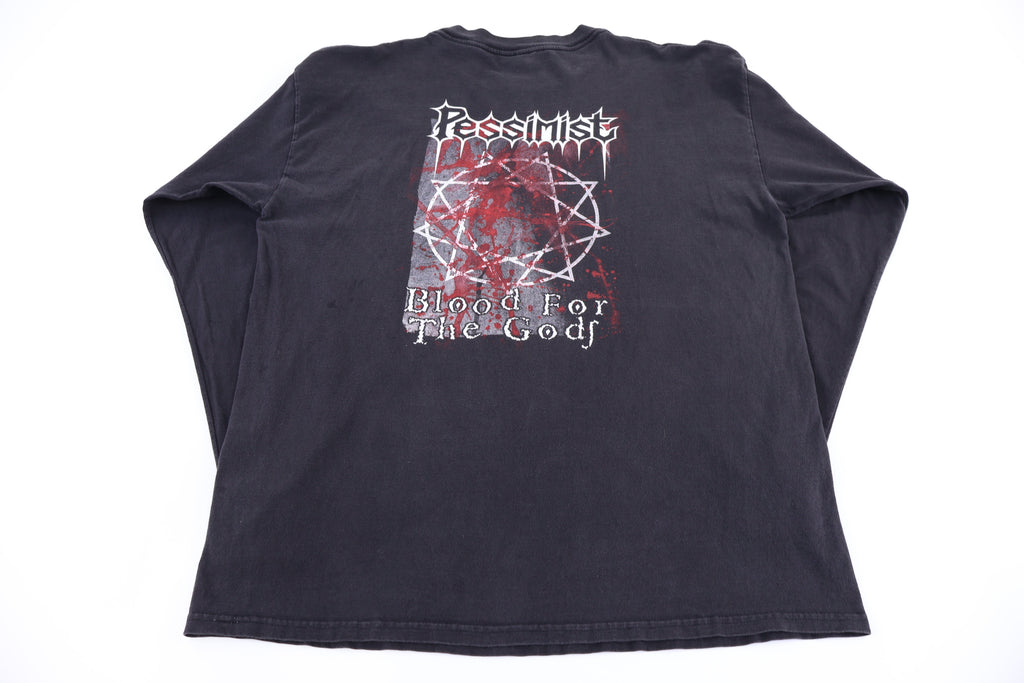 1999 Pessimist Lost Disciples Records LS T-shirt product image 2