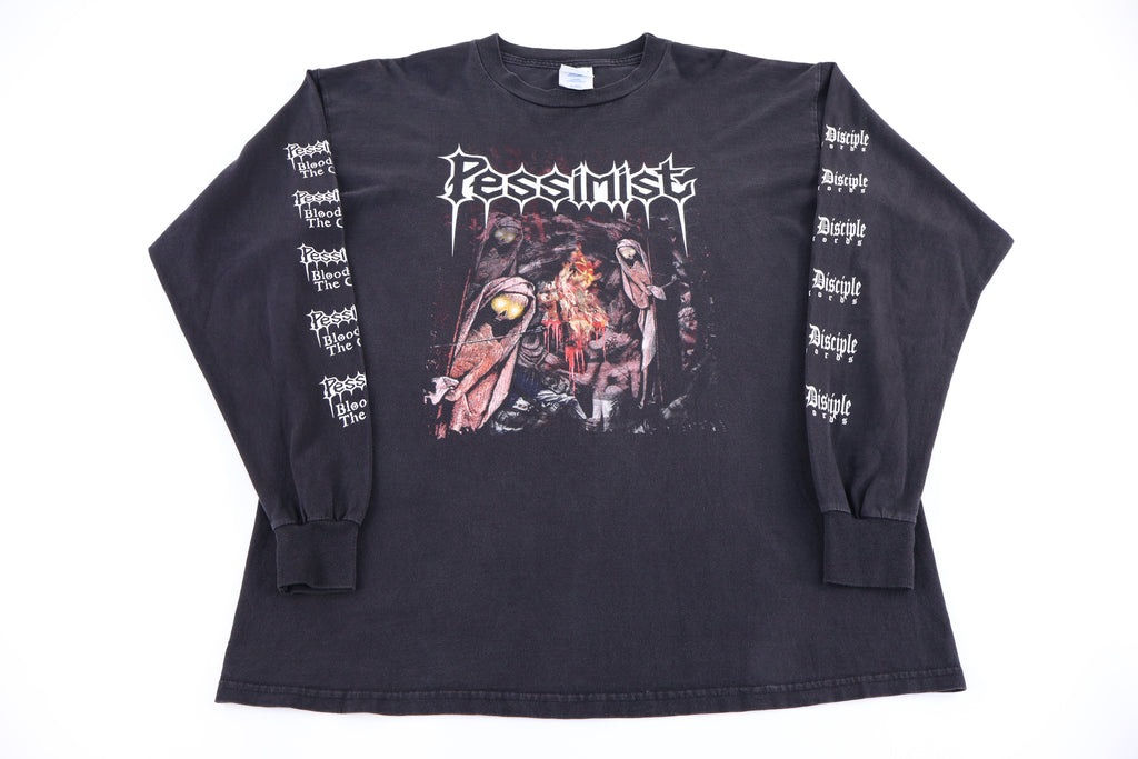 1999 Pessimist Lost Disciples Records LS T-shirt product image 1