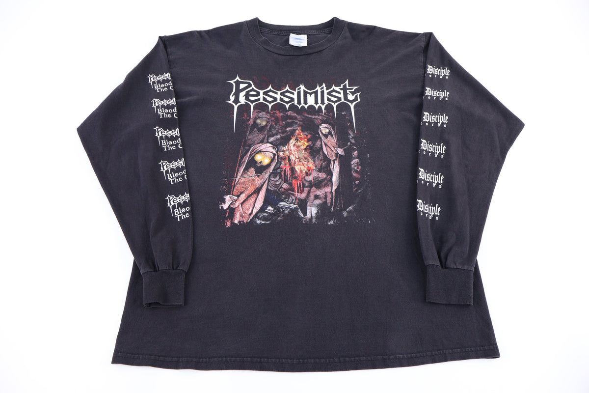 1999 Pessimist Lost Disciples Records LS T-shirt product image 1