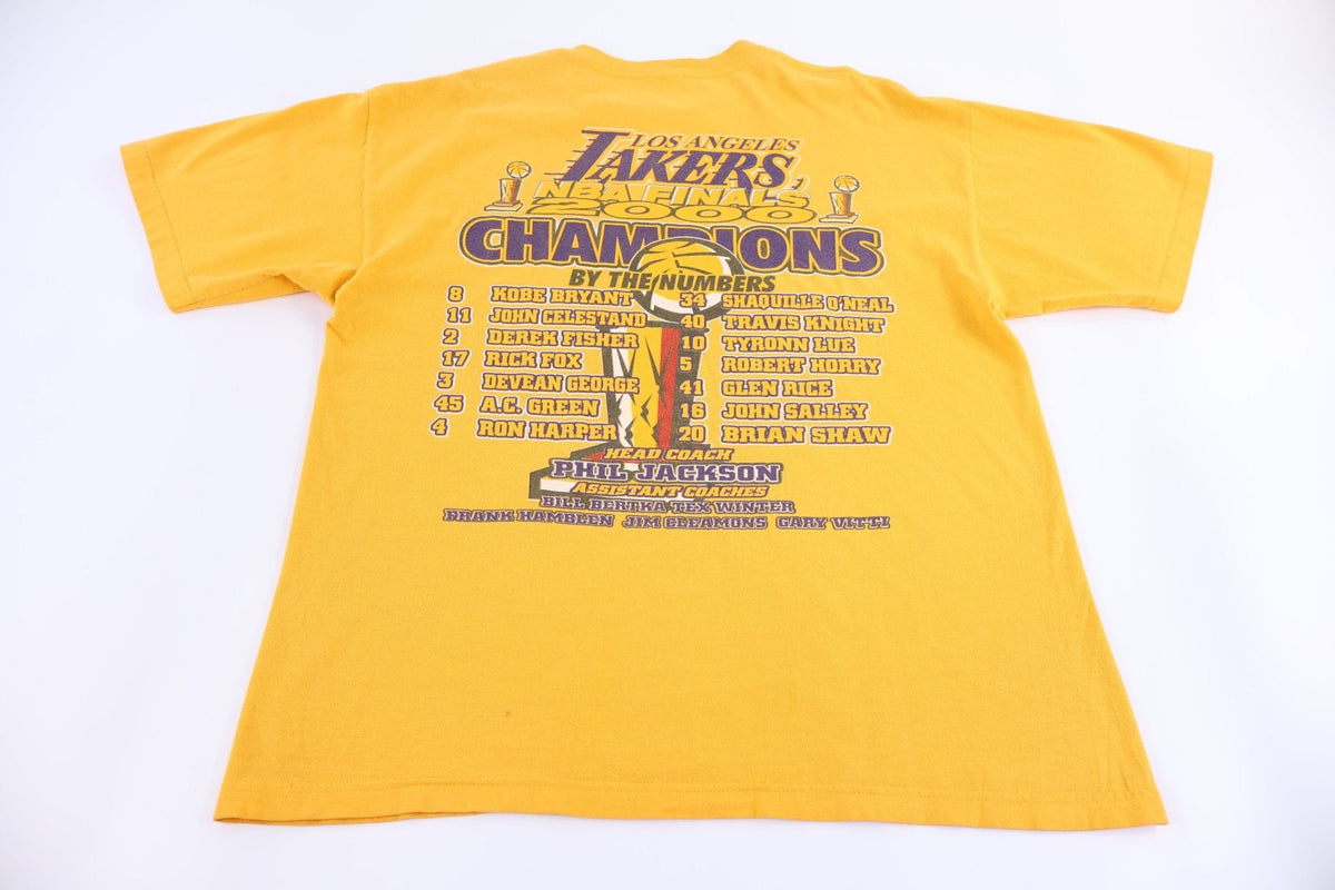 2000 Los Angeles Lakers Basketball World Champions T-shirt product image 2