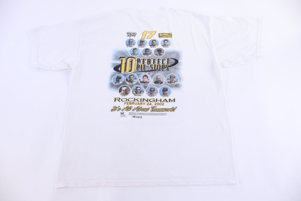 2002 10 Perfect Pit Stops Racing T-shirt product image 2