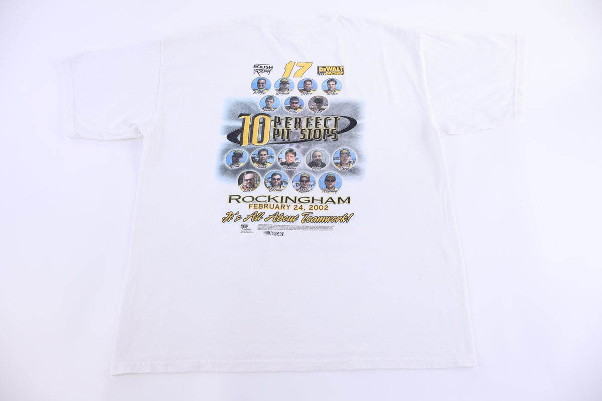 2002 10 Perfect Pit Stops Racing T-shirt product image 2